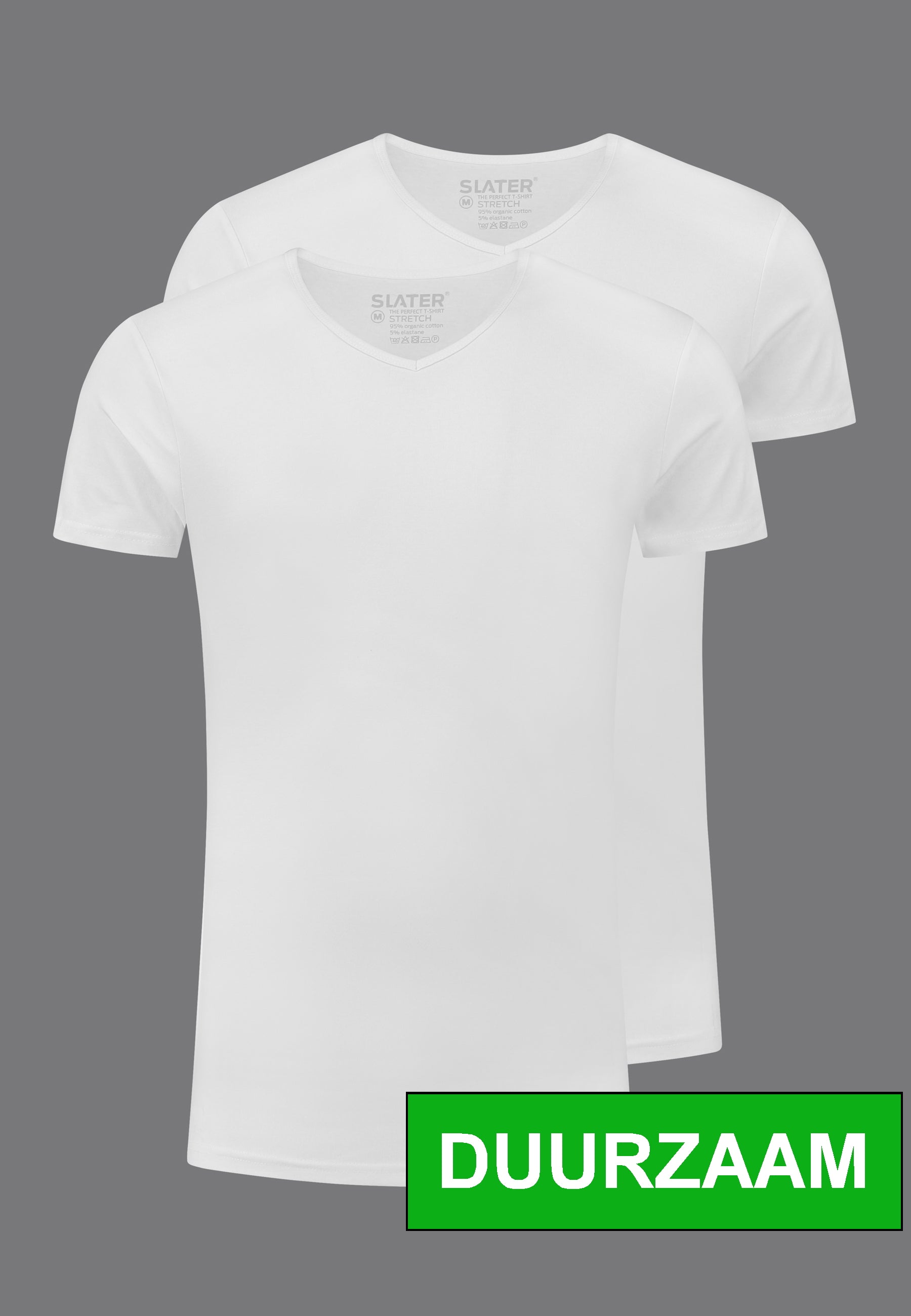 Pompeii Wasserette Ervaren persoon V-hals T-shirts met stretch online kopen | Slaterstore - Slaterstore